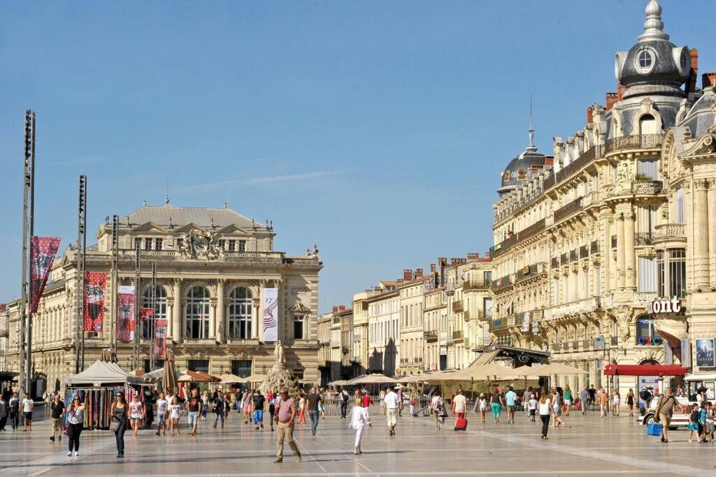 Bel Appartement Dans Le Centre Historique De Montpellier Extérieur photo